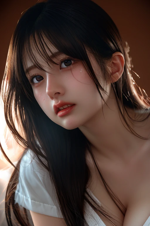 ((The most beautiful mother in Japan))、((sexly))((Sex Education Mom))((sexlyで卑猥すぎるママ))、((Big breasts that are too big and a little saggy))、((Very soft breasts when massaged))、((Smooth Bob Hair))((Wearing a lewd shiny micro bikini))((Perfect body))、((クールな顔立ちにピュアでsexlyな表情))、((A motherly face))、((Sweaty body))((涙とsexlyな目))、((Bask in the sunlight))、((Beach background))((Mom is full of sex appeal))、((Sweat makes the skin oily and shiny.))、((Realistic mommy boobs))、((Sweaty, shiny skin))、((超弩級の卑猥なsexly身体))((セックス前のsexlyな雰囲気の写真))、((Sweat is running down her cleavage))、、((Plumplung))((Breasts that make you want to suck them))、((Breasts that make you want to squeeze them when you see them))、((Staring at the camera with a shy and embarrassed look))、((The shape of the female genitalia is clearly visible))、((She looks shyly at the camera with a lewd expression.))、(Beautiful white skin:1.4)、(Big Breasts:1.75)、Hoop Earrings、lipstick、blush、(smile:1.2)、Covered breasts、(Thick lips:1.2)、Detailed body、Very detailed painting, Luminism、4K resolution、3D Rendering、Exquisitely crafted , cinematic、Realistic、Hit definition、Abstract Beauty、Approaching perfection, Pure Form, Golden Ratio、Very detailed, Digital photography, Soft natural light, 50mm lens, 1 1 1.8 Vacancies、blush、Small face、(Tight waist),(albino:1.3),(anorexia:1.3),(Sickly:1.2),