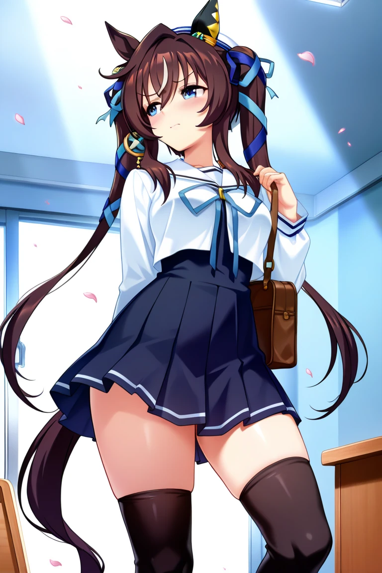Putting on your shoes (((Pussy juice:1.5,blush))),Are standing, ネイビーのPleated skirt, On the way to school, Crying face, blush Exact number of hands Exact number of hands Browsing Caution,(masterpiece, Highest_quality, expensive_solve, expensive_detailed:1.4),(Vibrant colors,Crystal clear image quality:1.4), (One Girl, alone:1.2), detailedなbackground, (View your viewers, alone focus:1.2), Light on the face, null, blue null, Cowboy Shot,Low - Angle,The viewer looks up from below, sunlight, Lens flare, Written boundary depth, scenery, Open your mouth, Osaka Shizuku, Long Hair, Hair Ribbon, blue eyes, Black Hair, Straight hair, Nijigasaki Gakuen ,(dark tan skin), (dark-skinned female, tanned) Gal Lift up the skirt、background white Expressionless Displeased((Skirt flip))Roll up your skirt Low - Angle (dark tan skin), (dark-skinned female, tanned) slender Slim body (dark tan skin), (dark-skinned female, tanned) , Completely desnuda, No correction,,masterpiece,Highestquality, (((Pixel Perfect, Perfect in every detail))), alone, One girl,,Glare Glare Absurd, High resolution, masterpiece, Highestquality,whiteいフリルシャツ, (Black Skirt:1.1), Black knee socks, Under the spotlight、delicate underwear、(((Show off your underwear)))、Spread your legs、、Light blue underwear、Light blue pants、((Light blue lace panties))、Jacket, Pleated skirt, black knee socks, zettai ryouiki, Plaid, Plaid skirt, blazer,Ahoge, Single Blade, Hair that falls over the shoulders, Brown Hair, Brown eyes, Virgin Killer Costume, whiteいフリルシャツ, (Black Skirt:1.1), Black knee socks, Expressionless look down,Large Breasts, alone, masterpiece