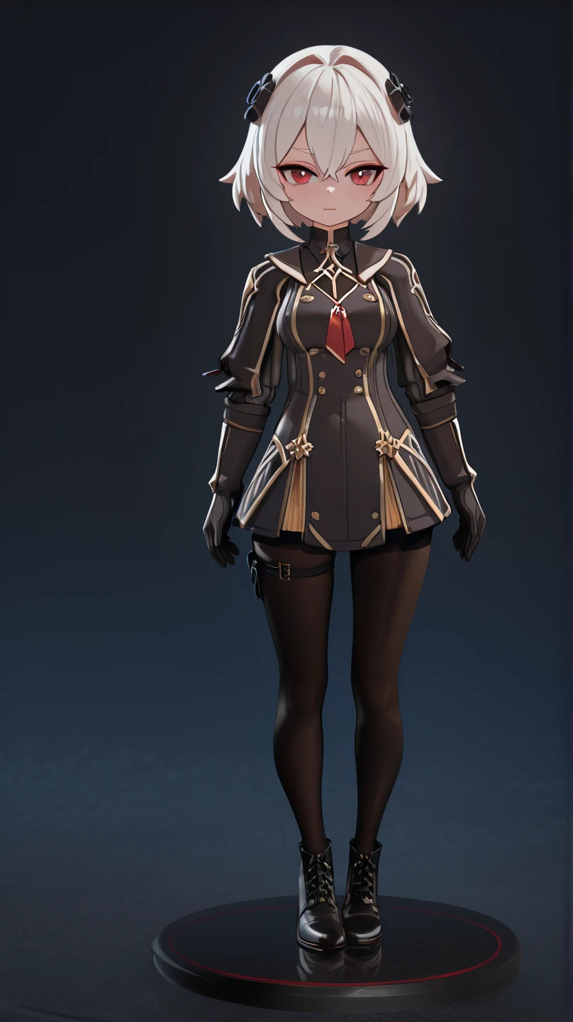 best quality, tmasterpiece,Ultra-high resolution,Clear face,(Reality:1.4),ferpect lighting,(upper body shot), (photorealistic:1.50), anime wallpaper, Guviz style artwork, cover-up fantasy up to magic , by Yang J, Guviz, beautiful artwork illustration, beautiful digital artwork, beautiful digital illustration, Li Song, beautiful anime portrait, art style in Beauvot, simple background, two characters, crossover,
1girl, fireflyhsr, hairband, gradient thighhighs, standing at front, henshin pose,
1other, Himself, mecha, armor, standing in background, crossed arms,