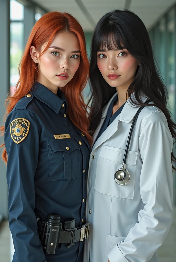(Broken nurse suit,Broken stockings),Very sexy pose,Rich hairstyles,Multiple hairstyles,Multiple hair colors,Abundant body movements,Abundant hand movements,A variety of hair accessories,