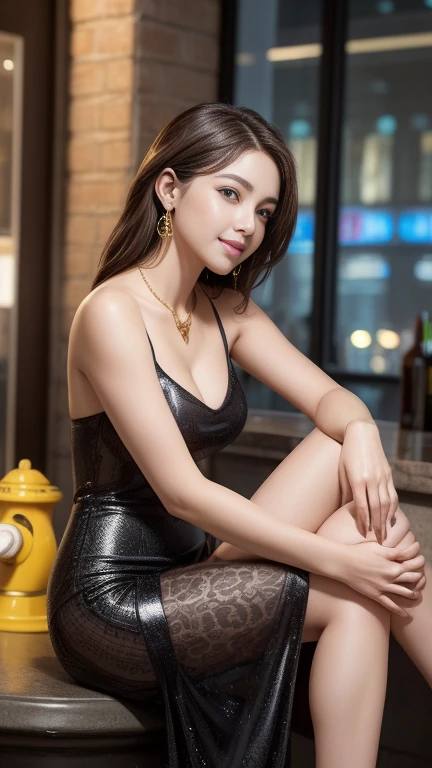 ((Genuine lighting、highest quality、8k、masterpiece:1.3))、8k、Clear focus:1.2、Browsing Caution、((Genuine)) 、((Genuine light、highest quality) )、Model Body Type:1.4、(Dark brown hair、outside:1.8)、Dark brown eyes、Long Hair、Resort、At Nangoku Hotel、(30-years-old:1.3)、Highly detailed face、Beautiful Eyes、double eyelid、necklace、Put your hair over one eye、High heels、eyeliner、Please comb your hair、out side terrace view、liberation、Model Pose、(West Shot)、Random body direction、
