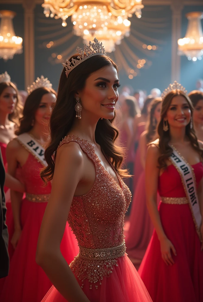10 Finalist Miss Universe at Evening Gown Round