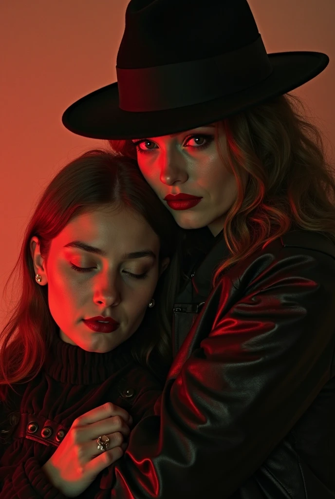 two women in black and white pose for a picture, two models in the frame, beautiful gemini twins portrait, fashion editorial photography, editorial photograph, fashion photography portrait, 5 0 0 px models, editorial photograph, editorial fashion photography, editorial image, editorial model, by Seb McKinnon, by Matija Jama, fine art fashion photography, artgerm and patrick demarchelier