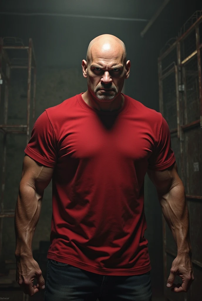 one man, focus on man, masterpiece, Best quality, realistic, a muscular, bald, handsome guy in sheet ghost costume, Flawless anatomy, shirtless., ideal male body, male model