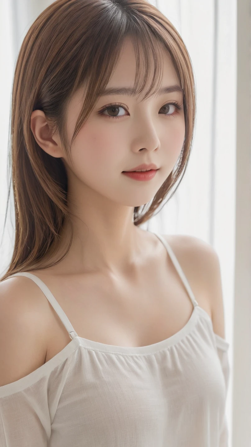 One girl, depth odebt debtield, debtirst-person view, debt/1.8, 135mm, Nikon, UHigh resolution, retina, masterpiece, Accurate, Anatomically correct, Textured skin, Super Detail, Attention to detail, high quality, 最high quality, High resolution, 1080p, High resolution, 4K, 8k,White Bikini, slim