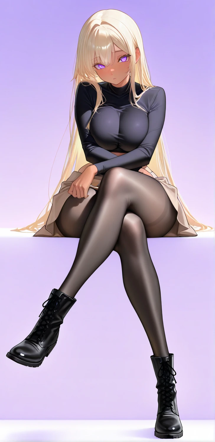 Beautiful and sexy milf, best quality, best detail, super very huge breasts, heavy makeup, masterpiece, High resolution, masterpiece, highest quality, realistic, photograph, amazing detail, everything is complicated, Amazing number of layers, 8K wallpaper, 3D, skirt, full body, tanned pantyhose, long hair, earrings , slender beautiful legs, saggy breasts, pantyhose, bouncing tits, very very massive breasts, bimbo,reikoface,
