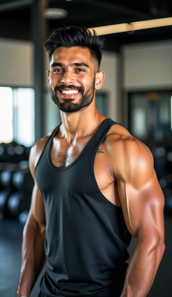 photorealistic, best quality, masterpiece, extremely detailed, sexy, homoerotic, extremely handsome, youthful, 25 year old muscular malay man, ((muscular bodybuilder)), ((massive thighs)), tight booty shorts, big bulge, very sweaty, big smile, happy, sitting relaxed on bench, holds out water bottle towards camera, at park, looking directly at camera, side view, extremely romantic atmosphere, perfect face, perfect fingers, perfect hands, perfection