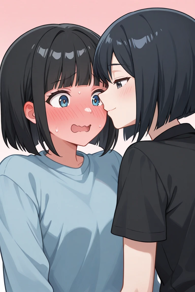 masterpiece, best quality, 1girl, (1boy), penis, fellatio, oral, hetero,irrumatio,mature female, <lora:CheekBulgeFellatioMS:1>