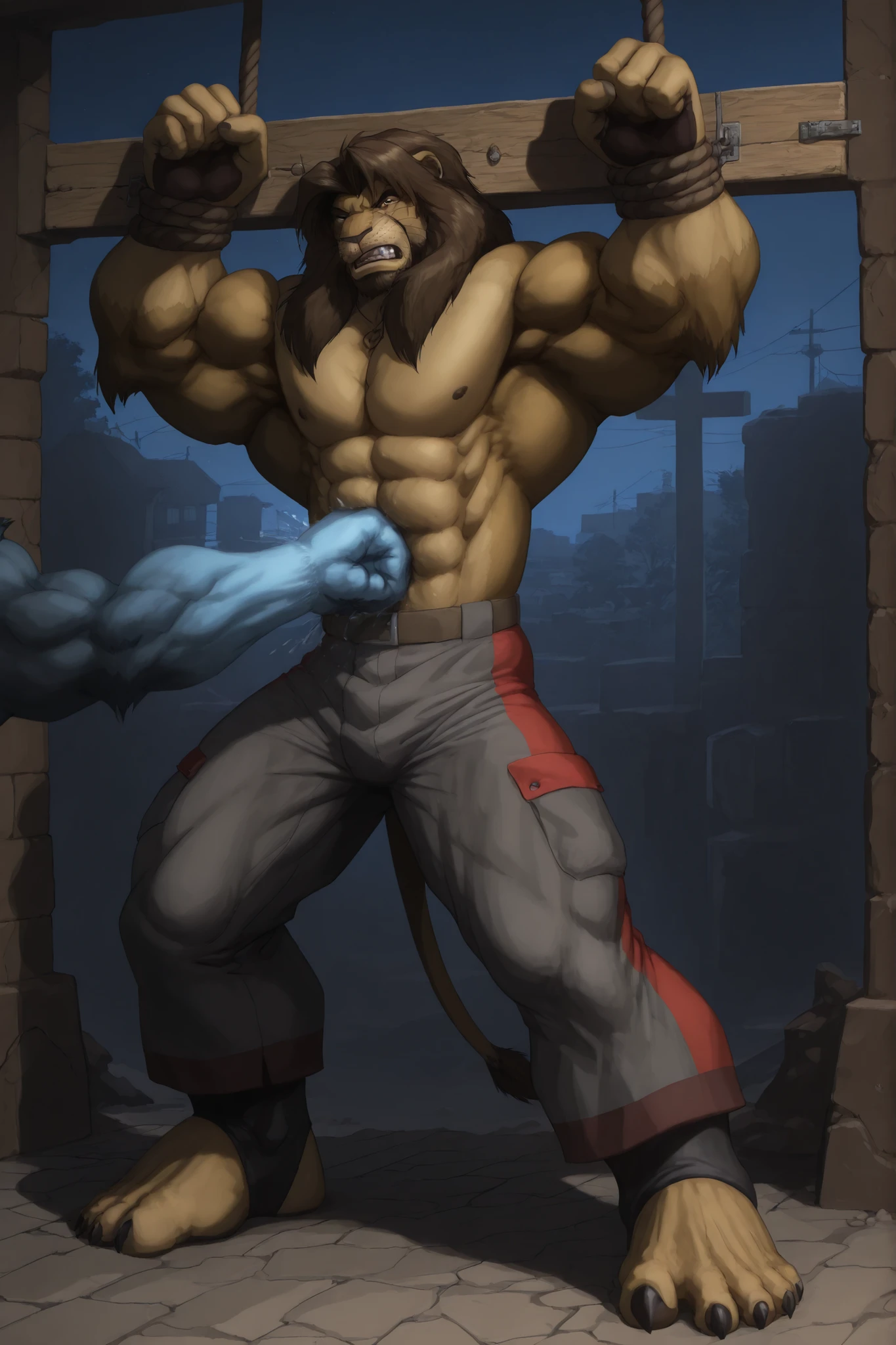 (Let the audience see perfect abdominal muscles),Squat down,Huge feet,Water submerges the calves,Steam swirls around strong limbs,The towel covers the private parts,lift one leg,Hot water pours down from the silver fur, A lone wolf leans on the tiles of a spacious shower room. eyes closed, as the water flows down the curve of the muscular throat,Tilt head back into spray, Beads on a heaving chest and rushes lower. His body arched in abandonment, As the water trembles over sensitive flesh,A weak growl came from behind the exposed fangs.. Easy masterpiece, dramatic lighting, soft light, Very detailed,The towel covers the crotch,The strongest,The strongest,The strongest,The strongest,The strongest,The strongest,The strongest,The strongest,The strongest,The strongest,The strongest,The strongest,The strongest,The strongest,The strongest,The strongest,The strongest,The strongest,The strongest,The strongest,The strongest,