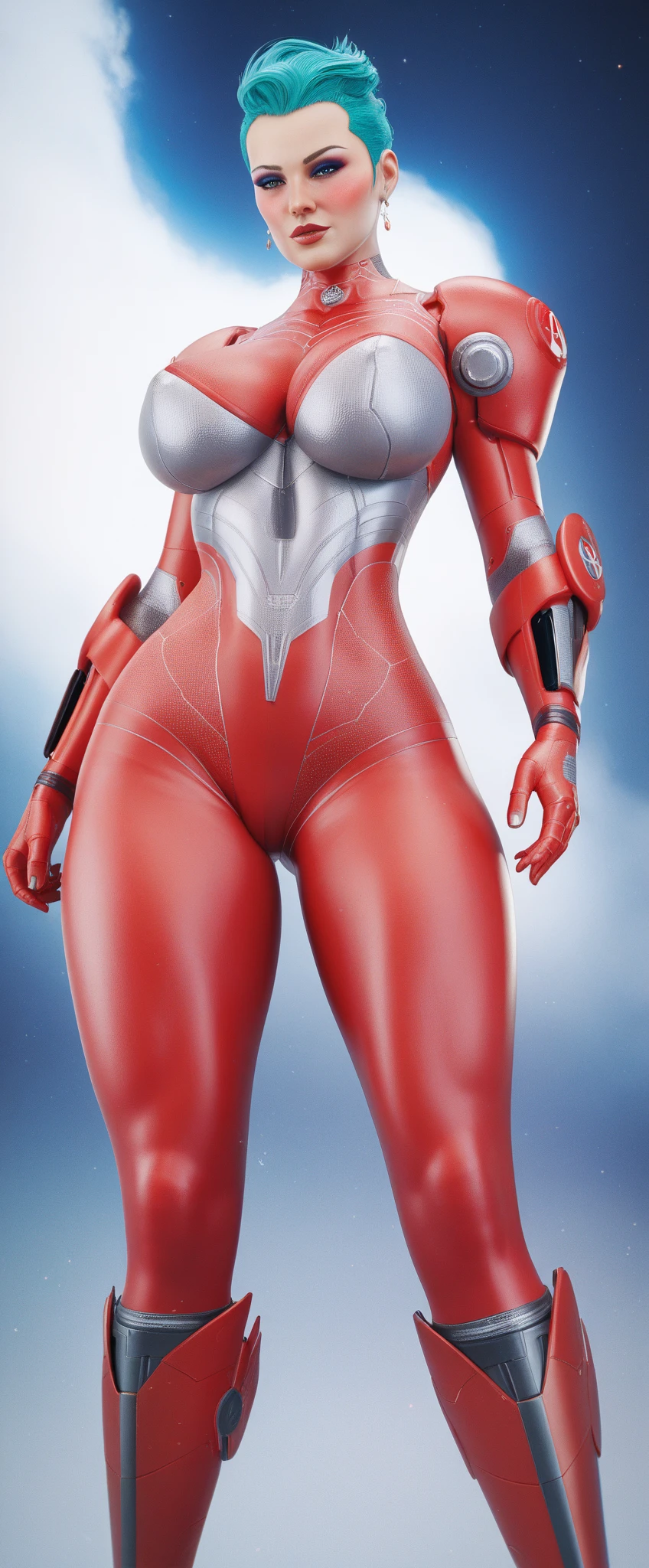 1female,35yo,plumw,extremely large bosom, 独奏,((side profile)), ((full body view:1.4)), ((masterpiece)),(((best quality))), ((victorian empress, mature face)), ((western eyes:1.4)), (( crown:1.4)), defined cheekbones, high cheekbones, illustration, ((muscular:1.3)), ((lace:1.4)), sexy bimbo, (gigantic breasts:1.7) blonde hair, ((detailed face:1.4)) beautiful woman, (english:1.4), colored skin, (white skin:1.4) , (red lipstick:1.4), shiny skin, ((skindentation)), scribbles and marks,(puffy lips:1.4) , (temple: 1.5), ( at night: 1.5), rough sketches, pose, 8k,16k, ( background, white background: 1.3) ((warm color palette)), ((ancient aesthetic))(((tmasterpiece),(Very detailed CG unity 8K wallpaper),best qualtiy,cinematic lighting,detailed back ground,beautiful detailed eyeright pupillue eyes,Snow-whiteskin,Redlip(Very fine and beautiful),(Beautiful and detailed eye description),ultra - detailed,tmasterpiece,))facing at camera,A high resolution,ultra - detailed),(gigantic breasts:1.3), scifi style