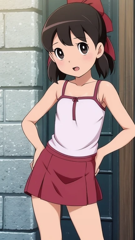 red hair sexy girl, in red tight swimsuit, perfect body, (((perfect big ass))), perfect big , beautiful eyes, beautiful lips, smiling, sexy and cute look, nsfw, lewd, explicit, hentai style, 4k, best quality, nsfw, ultra detailed, ((masterpiece)), highly detailed epic concept art, digital painting artwork, perfect composition, vivid, colorful, cinematic, rule of thirds, majestic, detailed, sharp, painting, ((hyper detailed)), ((realistic)), ((high quality)), ((8k)), ((photorealistic)),