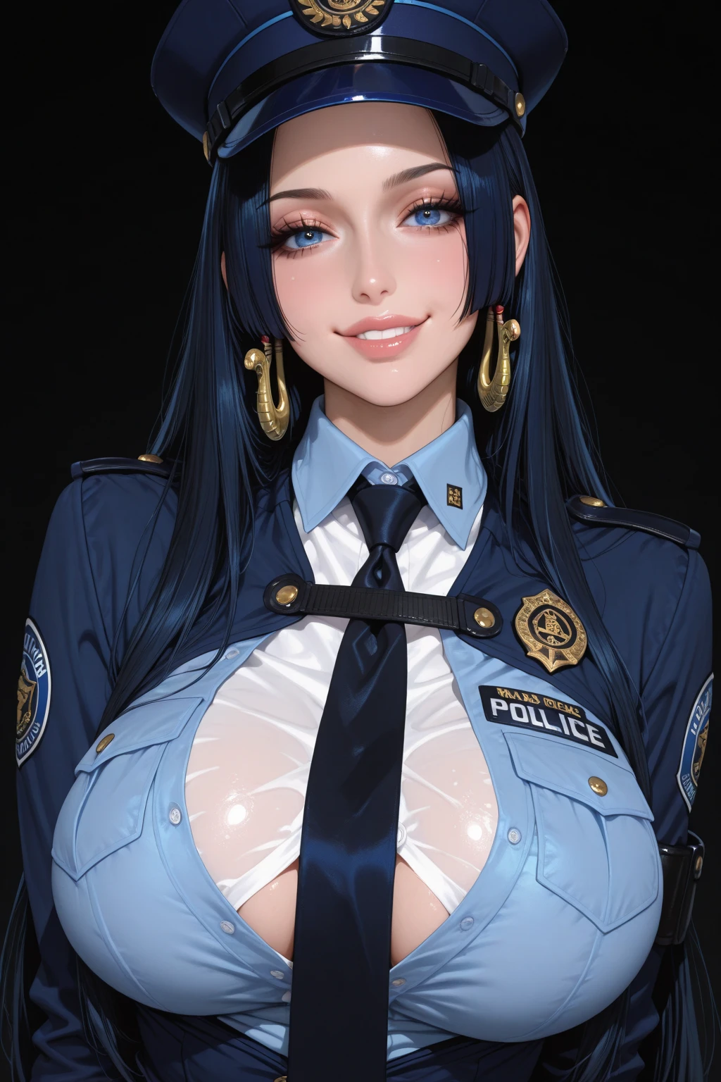 masterpiece, best quality, absurdres, illustration, 8k, perfect shadows,perfect lighting,hdr, ambient lighting,realistic, ultra-realistic, full body shot, Photo realistic,(hyperrealistic:1)textured skin,shiny skin,skindentation, beautiful body, (blush:1.2)milf,mature woman, 1girl, mini_yaemori long hair, red eyes, black hair, multicolored hair, blue hair, blush, bangs, large breasts, black hair, (blue hair:0.8), collarbone, (multicolored hair:0.8), streaked hair, (wearing nurse uniform, sexy, skirt, high waist skirt, white bra, white gloves, elbow gloves,cropped jacket, leather straps, white leather) (large breasts,hourglass body, thin waist,very slim waist)extremely detailed face,detailed eye makeup, detail face, nice detailed eyes,nice hands, perfect hands <lora:Mini Yaemori V1:.50><lora:beautifulDetailedEyes_v10:0.50> (realistic pupils,realistic iris:1) heavy eye makeup<lora:add_detail:.50> <lyco:GoodHands-beta2:.90><lora:Aesthetic-Portrait-V2:.50> standing at attention (shy face) <lora:ryanreos-lora-v1-32dim-3ep-naivae:.30>