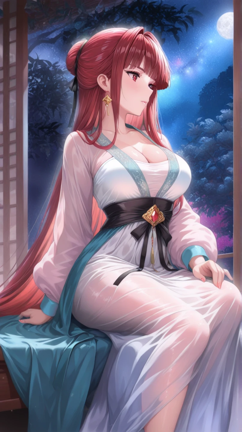 masterpiece, The best quality at the best., 1 woman, mature woman, elegant, china idol, Ancient China,
