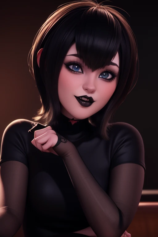 musical thrush dracula, musical thrush Dracula style, Hotel Transylvania, short hair, black eyes, musical thrush