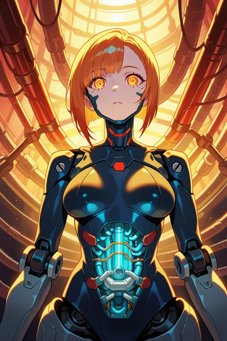 ((best quality)) , ((masterpiece)) , (detailed),Pyrogravure of a masterpiece, Functional (Female Ifrit:1.2) in a Oriental setting, dressed in armor, Sharp and in focus, Proud,retro-futuristic . vintage sci-fi, 50s and 60s style, atomic age, vibrant, highly detailed