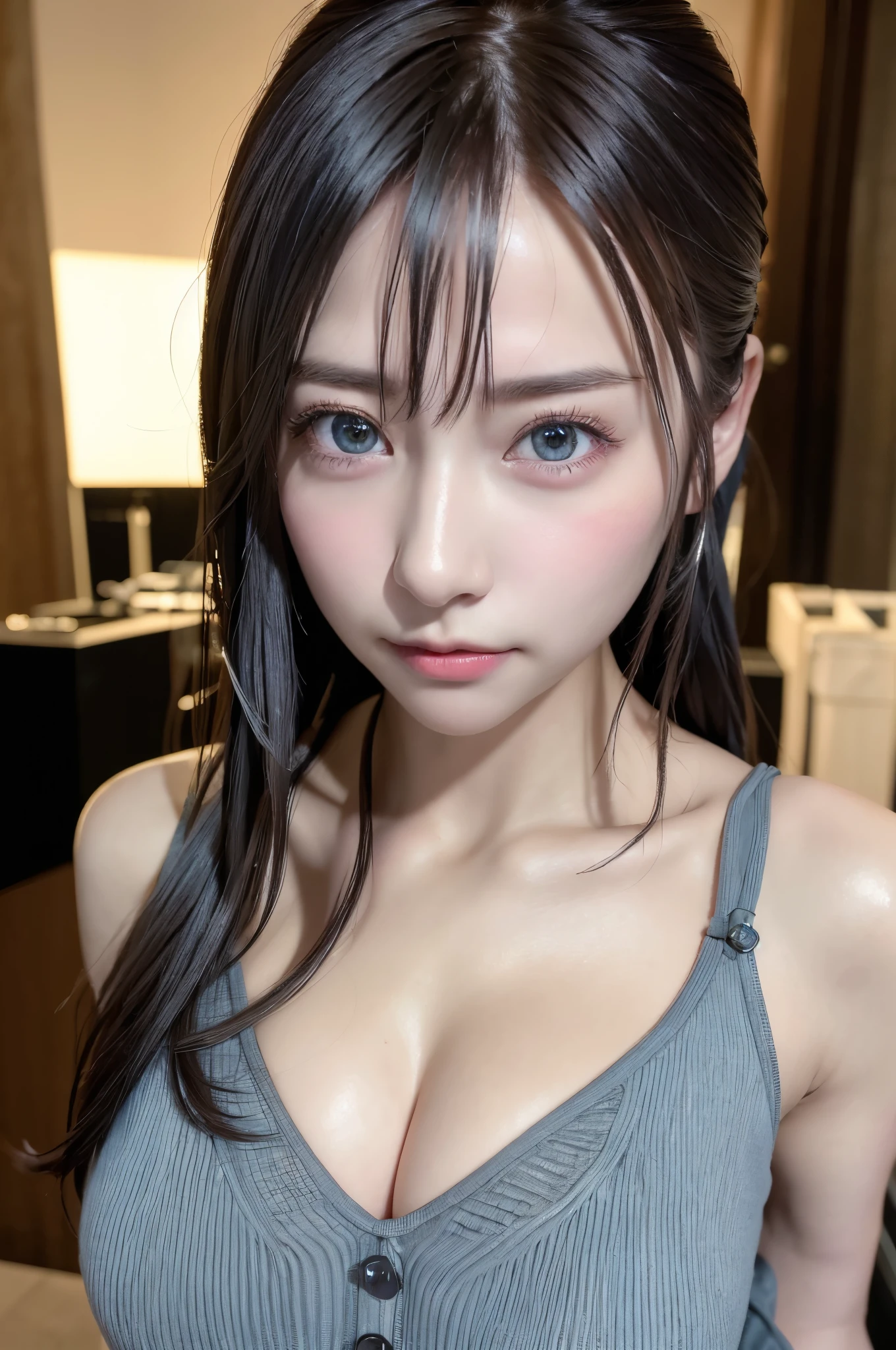 top-quality、8K Masterpiece、超A high resolution、(Photorealsitic:1.3)、Raw photo、女の子1人、silver white hair、poneyTail、glowy skin、1 super beautiful college girl、((super realistic details))、portlate、globalillumination、Shadow、octan render、8K、ultrasharp、highly intricate detail、Realistic light、CGSoation Trends、Beautiful eyes、radiant eyes、Facing the camera、