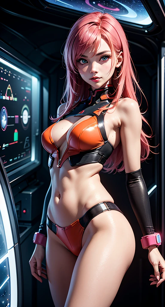 Sexy cyborg girl lying on the couch, french braid, red hair, (Best quality, 4K, 8k, A high resolution, masterpiece:1.2), absurdity, masterpiece, ultra detailed, (realistic, photorealistic, photorealistic:1.37), complex parts, HDR, (complex parts:1.12), (hyper detailed, hyper realistic, Soft lighting, spicy:1.2), beautiful figure, Magnificent Anatomy, (complex part, Hyper detailed:1.15), Smooth skin,