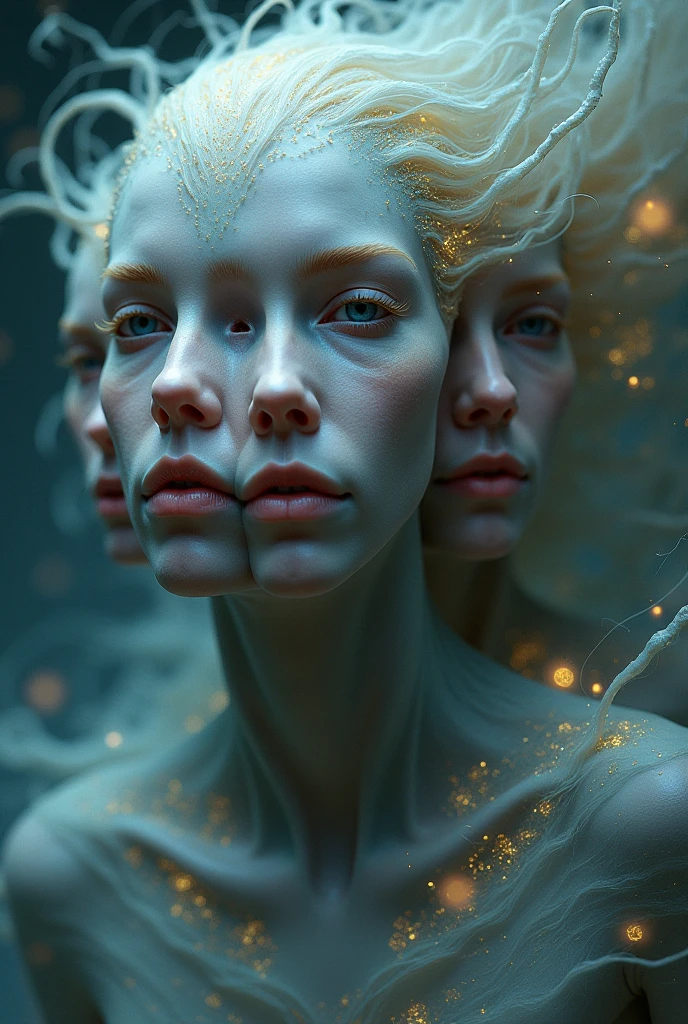 Multidimensional beings present on earth