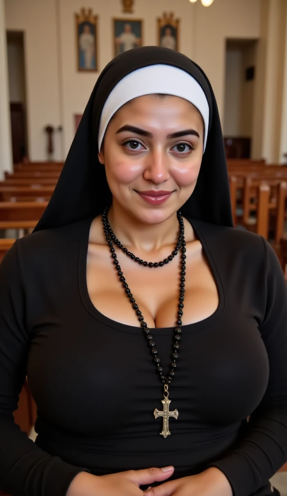 RAW photo,candid photograph, full body,photo of a beautiful,modern,30yo Iranian woman,pale skin,black hijab, detailed skin, naked, looking at viewer, chubby body structure,white background,no background, candid pose,blue light, film grain, kodak color, instagram LUT