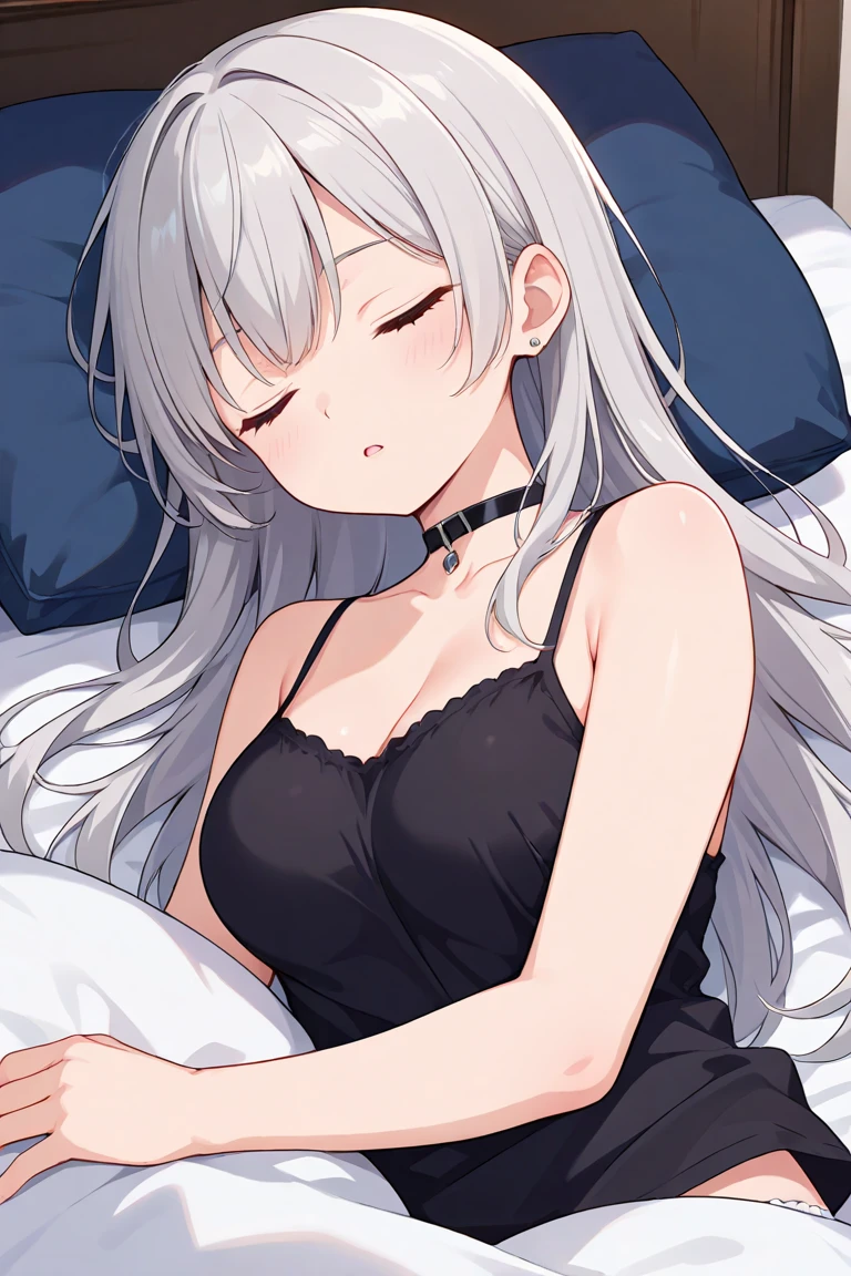 {{{10 years old girl}}}, silver hair, erectile nippres, sleeping, closed eye, portrait, realistic, camisole, camisole lift, sexual fluids, sidelighting, wallpaper, nsfw, {{{vulgarity}}}, spread vagina,((trembling)), (((cum in mouth, cum in pussy, cum on body, cum on breasts, cum on hair, excessive cum, pussy cum))), prison