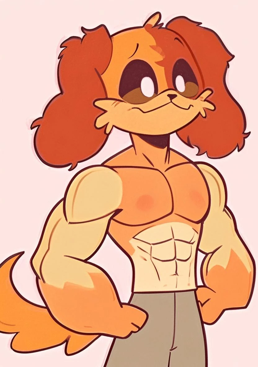 thin male solo cartoon lion by zackary911 hair over eyes wearing fashionable clothes thin broad chest brown mane slim scruffy colorful clothes variety of colors watch and drippy supreme