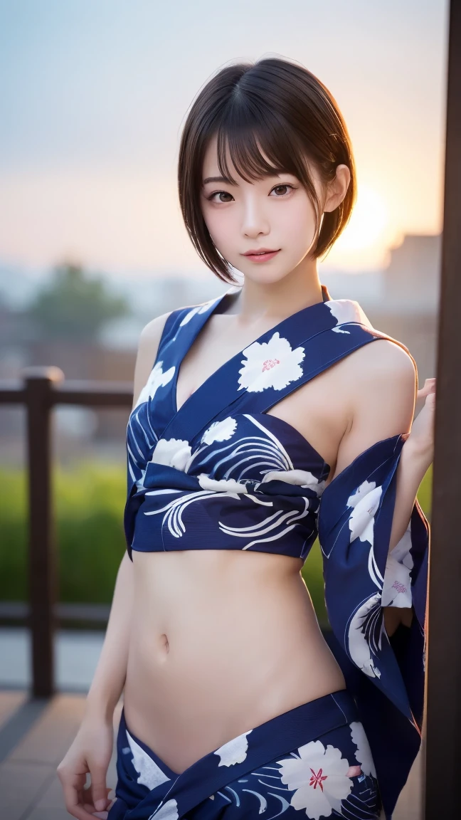 (((16 years old)))、(((A charming face)))、(((Young face)))、(((beautiful girl)))、(((A beautiful woman)))、Beautiful woman、Cute woman、((Innocent face))、((Smile))、((Ultra-detailed face))、((Detailed lips))、((Detailed eyes))、((double eyelid))、(((Beautiful Face)))、(((Beautiful, well-shaped eyes)))、(((Beautiful, well-shaped lips)))、Very Short Hair、ponytail、Pixie cut、BREAK、BREAK、(((Wearing traditional Ainu clothing)))、Off the shoulder、BREAK、8 heads、(((slender)))、(((Slim body)))、(((Thin body)))、(((Slim woman)))、Flat Chest:1.4、BREAK、Photographic quality、Natural light、(フォトRealistic:1.4)、(Highest quality:1.2)、(Ultra-high resolution:1.2)、8K、RAW Photos、Realistic、High Detail、Film Grain、Detail Skin、Symmetrical、Delicate skin、Real human skin、pores、Super detailed、Detailed、(masterpiece : 1.2)、Thin face、Sharp Face、Small Face、Small face、Narrow shoulders、Small shoulders、Small shoulders幅、Slim shoulders、Narrow shoulders幅、Beautiful Japanese Woman、Beautiful Korean Woman、Slim womanモデル、Young Gravure Idol、Realistic young gravure idol、Young Sensual Gravure Idol、Young Pretty Gravure Idol、Japanese Model、Young Gravure Idol、(From the knee up) 、arms behind back:1.3