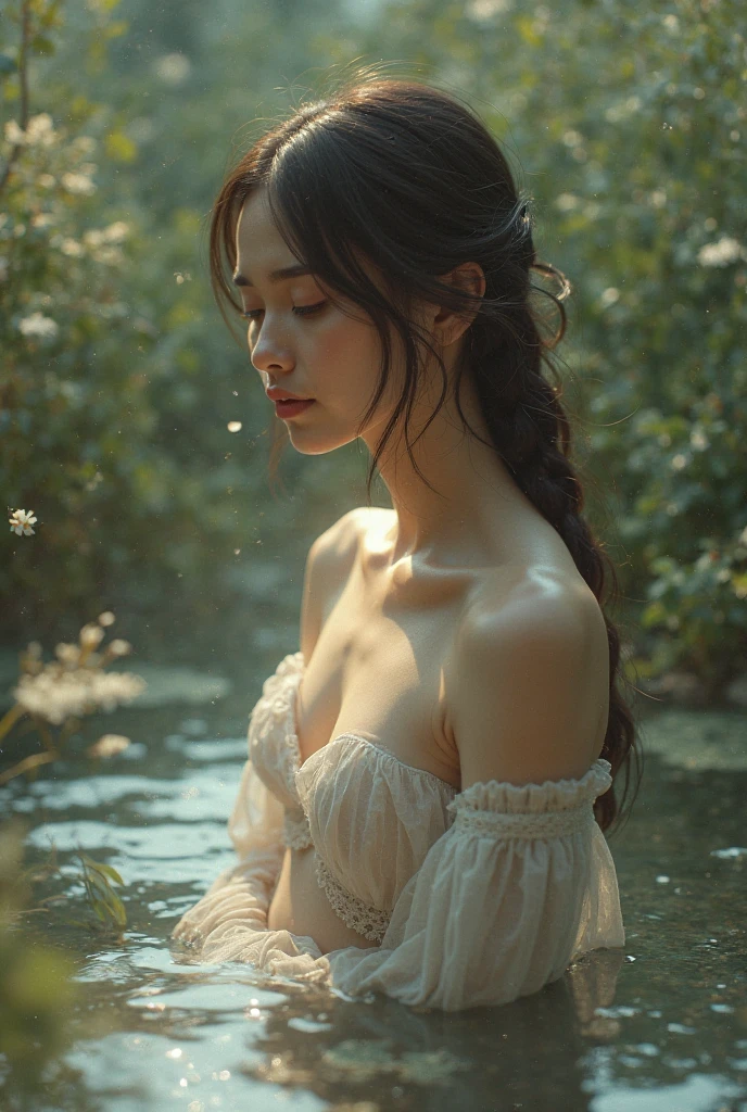 (8k, RAW photo, best quality, masterpiece), (photorealistic), outstanding details, ultra-high resolution, anatomically correct, textured skin, (Extremely precise and accurate anatomy),
Ultra Detailed Face, Detailed Eyes, 

One girl, (whole body:1.4), (full body:1.4), Gaze, Cute Japanese girl , 20-year-old, ( Wolf Ears) , (Big wolf tail:1.4), 
(faint smile),  (Mouth slightly open), ( Double teeth) , 
Side braids, Brown Hair,
curvy, 

( Medieval European Costume) , 
in the forest, grassland, wilderness, Forest, 

Background blur, far and near method, 
morning sun, (backlighting), 
reflection light from below, 
atmospheric perspective, depth of field, 
(dramatic lighting), cinematic lighting, 
Artistic, Baroque, Cinematography, Portrait Photography,
