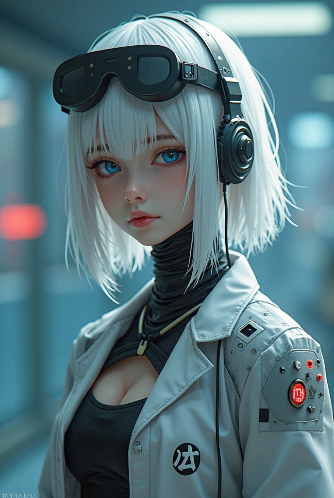 Futuristic, mechanical, high-tech, black-and-white-gray, metallic, streamlined, complex construction, intricate details, geometric shapes, neon colors, electronic sound, digital elements, abstract graphics, the web, data interaction, virtual reality
(Skin radiance), (Highly detailed skin with visible pores), (Gorgeous decoration: 1.2), (Colored eyes: 1.3), clean. Beautiful face.
masterpieces, (((((Supreme Works of art))))), award-winning works, award-winning works of art, intricate details, attention to detail, cinematic effects, cinematic sensations, surrealism, award-winning portraits, realistic design for photo quality, (ultra high resolution, best quality, reality) , Complex composition,