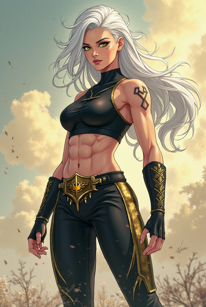 (masterpiece, high resolution, photo-realistic:1.3), Ghislaine from Mushoku Tensei, enhanced physique, increased muscle mass and strength, (goddess-like figure:1.2), well-defined muscles throughout her body, (ample bosom, toned legs, and rounded buttocks:1.1), radiant and empowering presence, confidence exuding from her expression, (revealing attire:1.2), barely covering her form, showcasing her sculpted physique, mesmerizing aura, divine glow, (captivating green eyes:1.2), flowing hair, regal adornments, mythical backdrop, ethereal clouds, sacred symbols, heavenly atmosphere, captivating lighting, intense energy, dynamic pose, goddess of strength and beauty, commanding attention with her imposing and alluring presence. With the use of depth of field (DOF), super-resolution, and high megapixel rendering, every element comes to life with cinematic lightning and anti-aliasing techniques like FKAA, TXAA, and RTX. The addition of SSAO (Screen Space Ambient Occlusion) and various post-processing effects in both post-production and tone mapping elevate the visual quality to a whole new level. With the use of depth of field (DOF), super-resolution, and high megapixel rendering, every element comes to life with cinematic lightning and anti-aliasing techniques like FKAA, TXAA, and RTX. The addition of SSAO (Screen Space Ambient Occlusion) and various post-processing effects in both post-production and tone mapping elevate the visual quality to a whole new level.