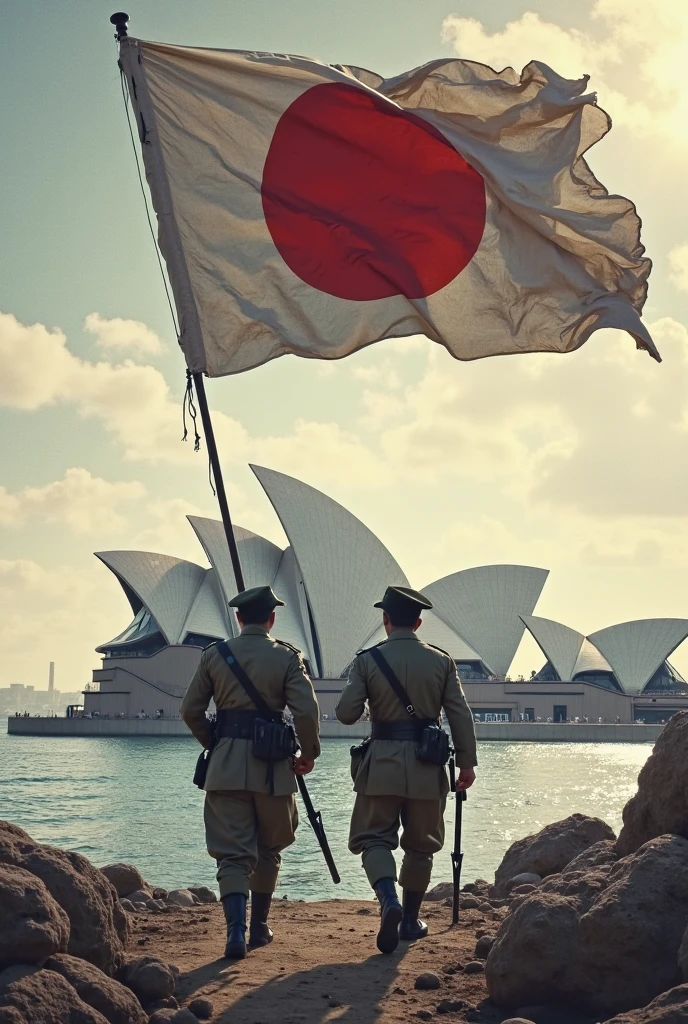 American cityscape when Japan won World War II