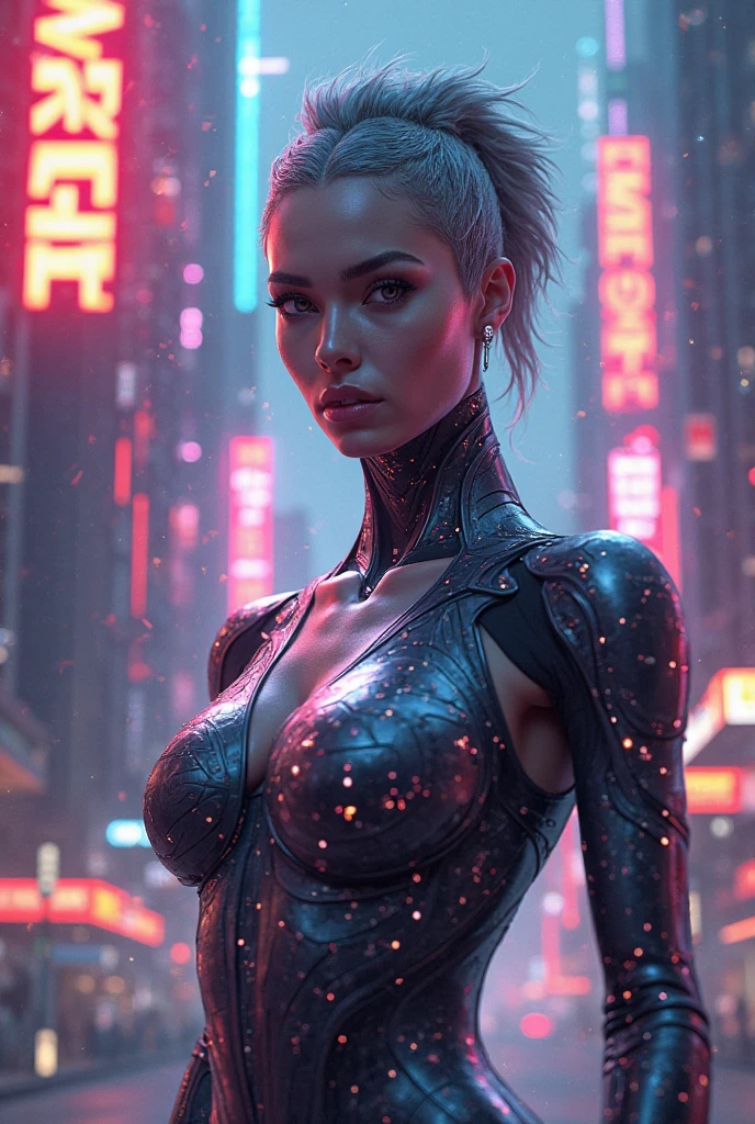 scarlett Johansson ghost in the shell movie, cinematic --auto --s2