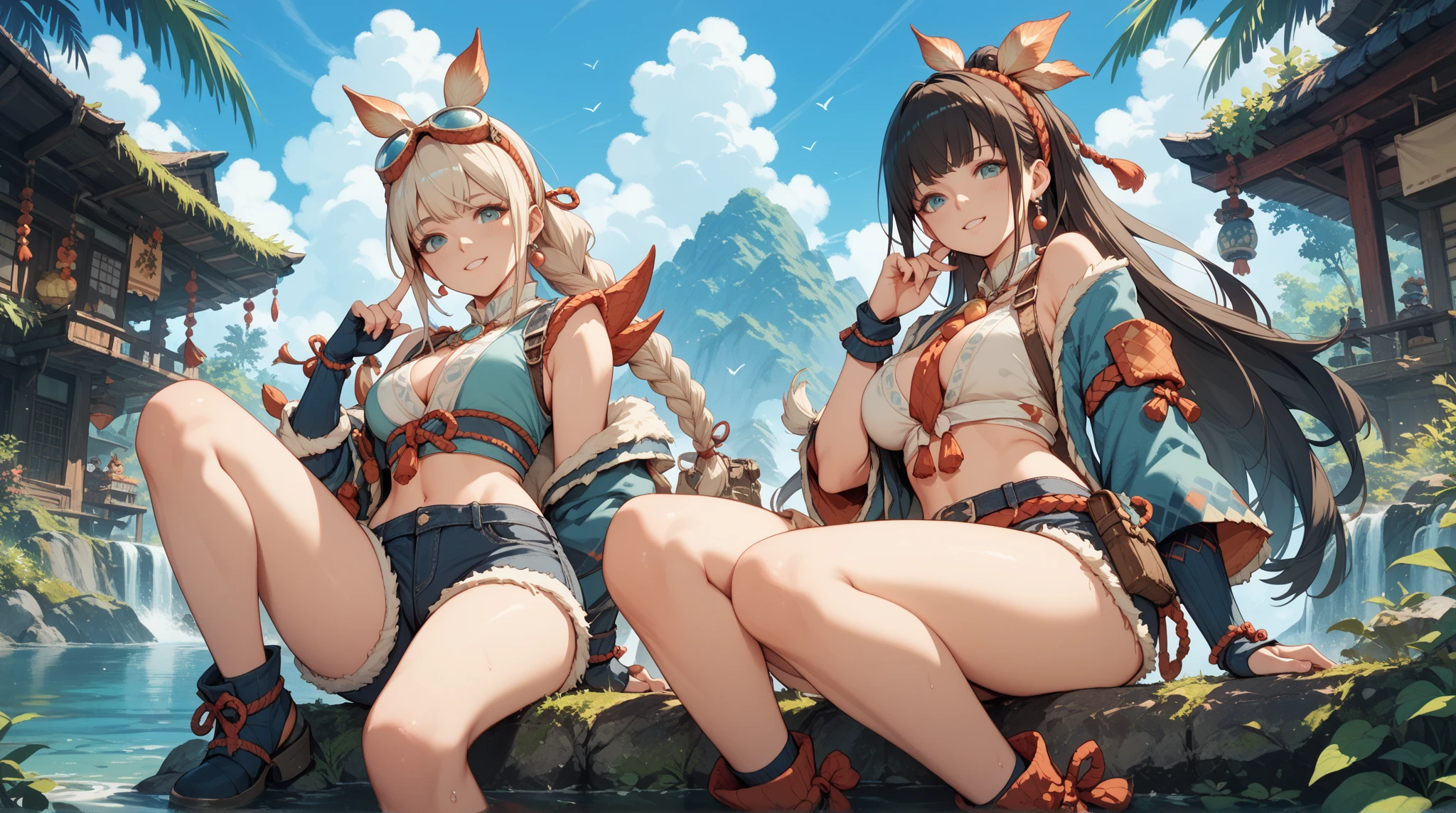 Exploring the Undiscovered Lands with my female Slave Harem