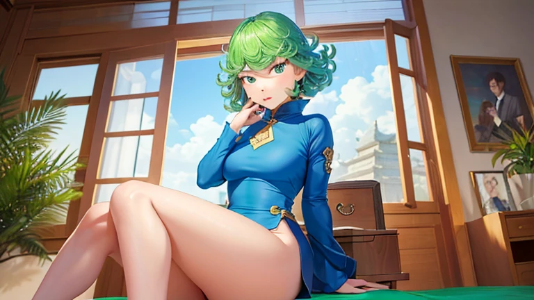 breast curtains,china dress,pelvic curtain,<lora:Ðдежда ÐоÑÑÑм ÐоÑплей Sirius Azur Lane Azure Horizons ÐиÑайÑкое плаÑÑе(breast curtains,china dress,pelvic curtain):0.8>, <lora:ÑаÑÑмаки ванпаÑмен(tatsumaki):0.8>, tatsumaki, anime style, anime eyes, detailed anime, bigger eyes, high quality anime, large anime pupils, 1girl in full growth, best quality, masterpiece, ultra-detailed, high quality,perfect anatomy, perfect full body, (detailed full body), good eyes, perfect face, pretty face