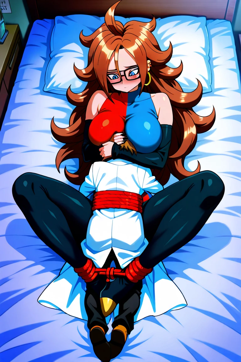 Angry expression, visual novel, fnf girlfriend, huge lower body, looking at viewer