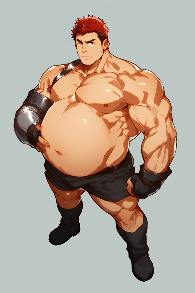masuter piece、well built、FULL BODYSHOT、Age 25、Underwear、Rugby players、Wild、bbw、muscular、macho、male people、short-haired、Fade Cut、
