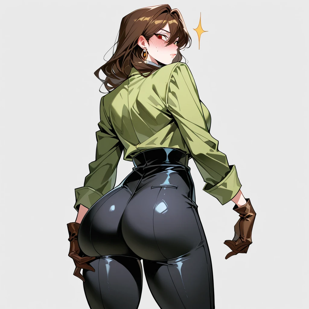 (masterpiece:1.2), (best quality), (ultra detailed), (8k, 4k, intricate),(full-body-shot:1), (highly detailed:1.2),(detailed face:1.2), (detailed background),detailed landscape, ((portrait)), (dynamic pose:1.2) velma, 1girl, solo, breasts, looking at viewer, short hair, skirt, large breasts, brown hair, brown eyes, pantyhose, pleated skirt, glasses, sweater, turtleneck, ribbed sweater, turtleneck sweater, orange shirt, orange sweater,((upper body)), red lips, thic body, big ass, gaze looking at the camera, ultra detailed eyes, ultra detailed lora,