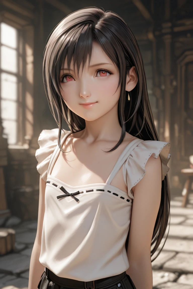 1girl, Final Fantasy, Tifa Lockhart, Young version, Little