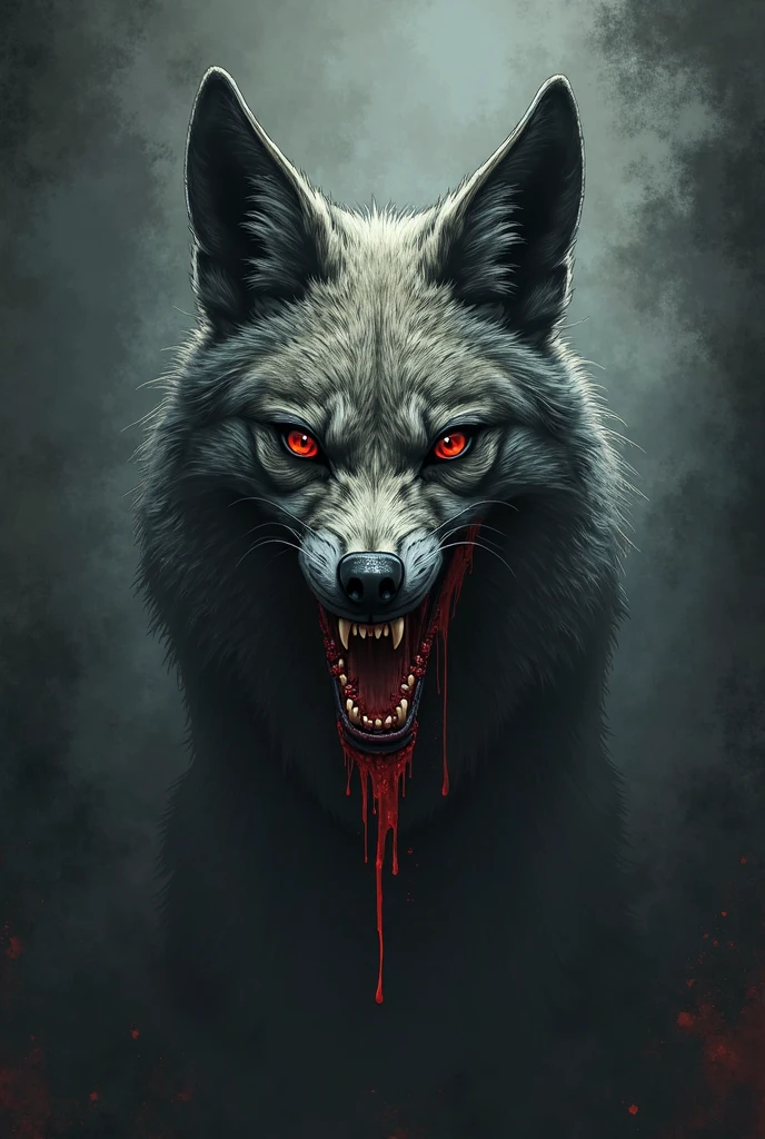 Bloody Wolf Head