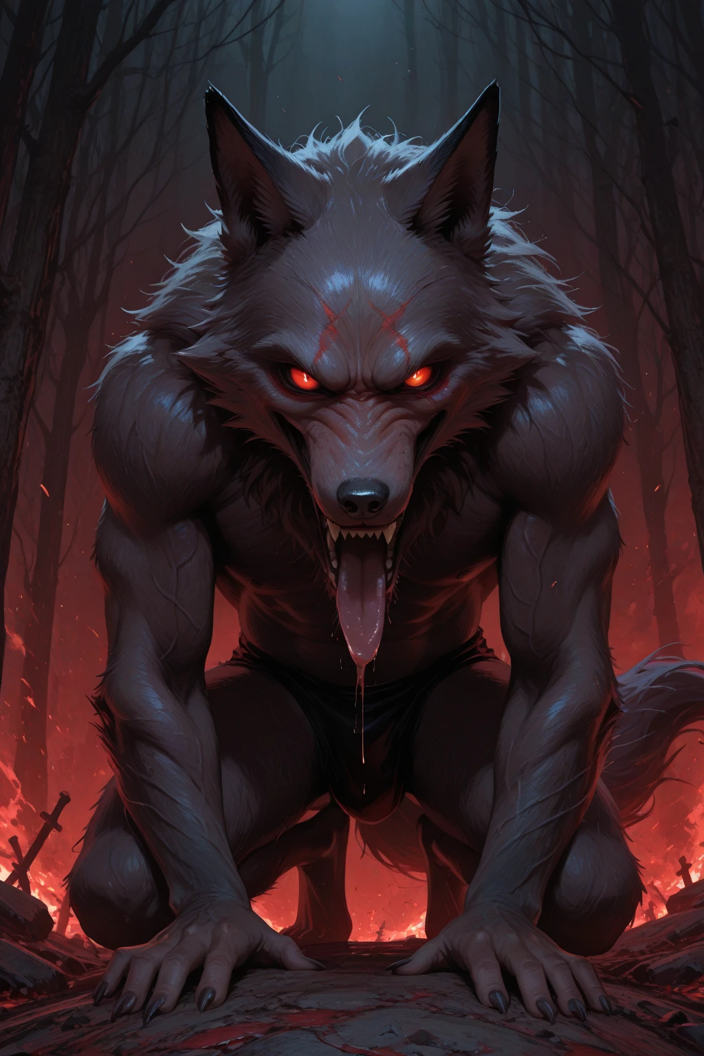 Lord werewolf male blood