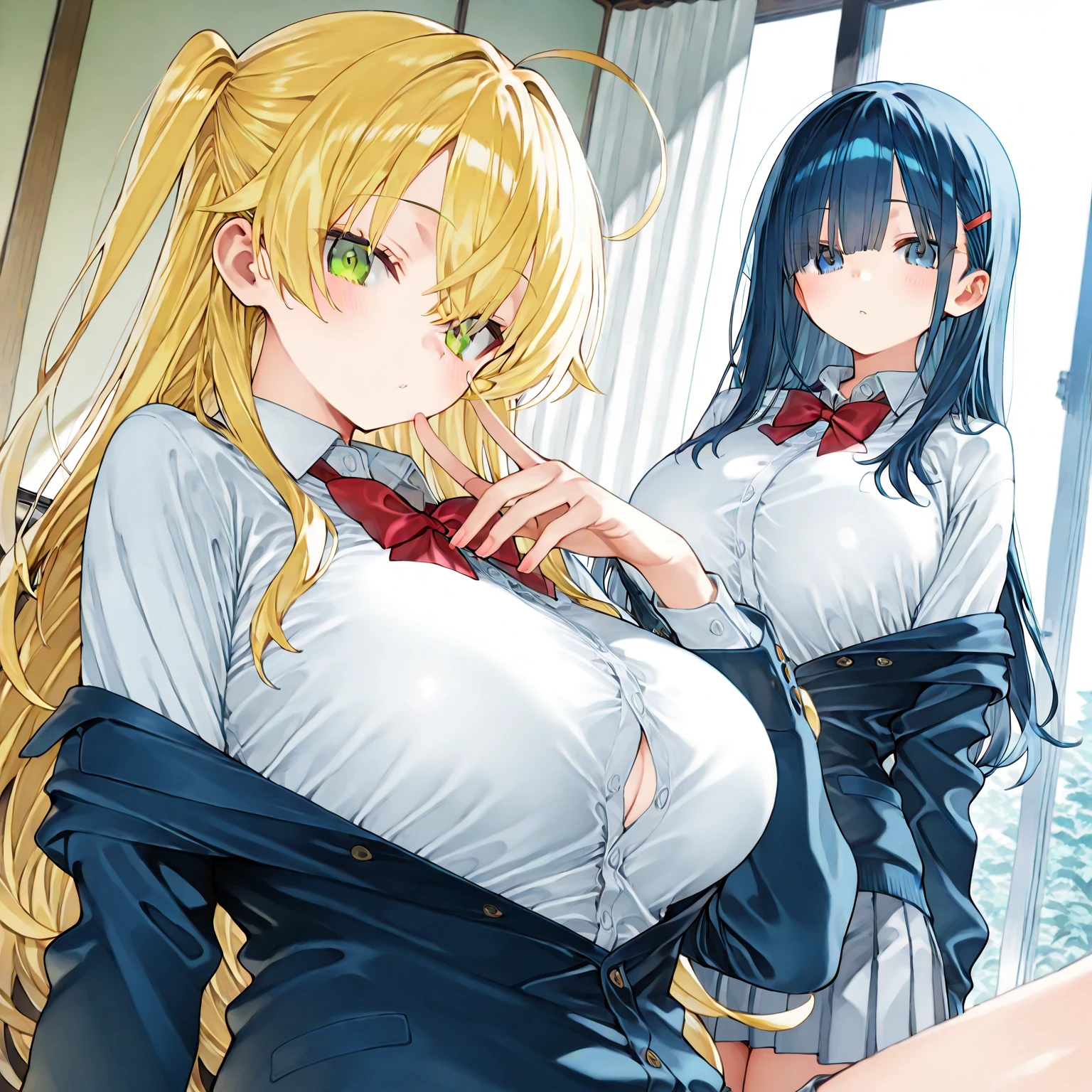 Married women、50-year-old woman、18 year old daughter、Wife and 、Standing doggy style、Bobcut、Wavy Hair、Ponytail high school girl、Two women、One Man、rape、tears、Beautiful woman、Very thick thighs、Acme Face、Sloppy body、Knitted sweater、kitchen、Best image quality、High resolution、masterpiece、super high quality、Thick pubic hair、orgasm face、Lace panties、Lace bra、Very big ass、Very large breasts 、Blushing、4K quality、Blushing、Cry of ecstasy、Wearing black knee socks、Sweaty all over、Heavy breathing、Cowboy Shot、Shaking breasts,uneven chest、上下にShaking breasts、Penis sheath、Standing doggy style
