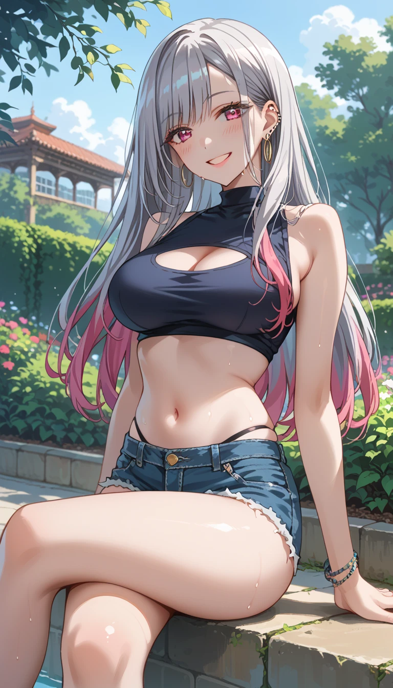 beautiful 30 year old woman,long jade hair,soft green eyes,big bouncing breasts,skin tight shirt,no bra,skin tight jeans,no panties,standing on the dead sea,(best quality,4k,8k,highres,masterpiece:1.2),ultra-detailed,(realistic,photorealistic,photo-realistic:1.37),HDR,UHD,studio lighting,ultra-fine painting,sharp focus,physically-based rendering,extreme detail description,professional,vivid colors,bokeh,portraits