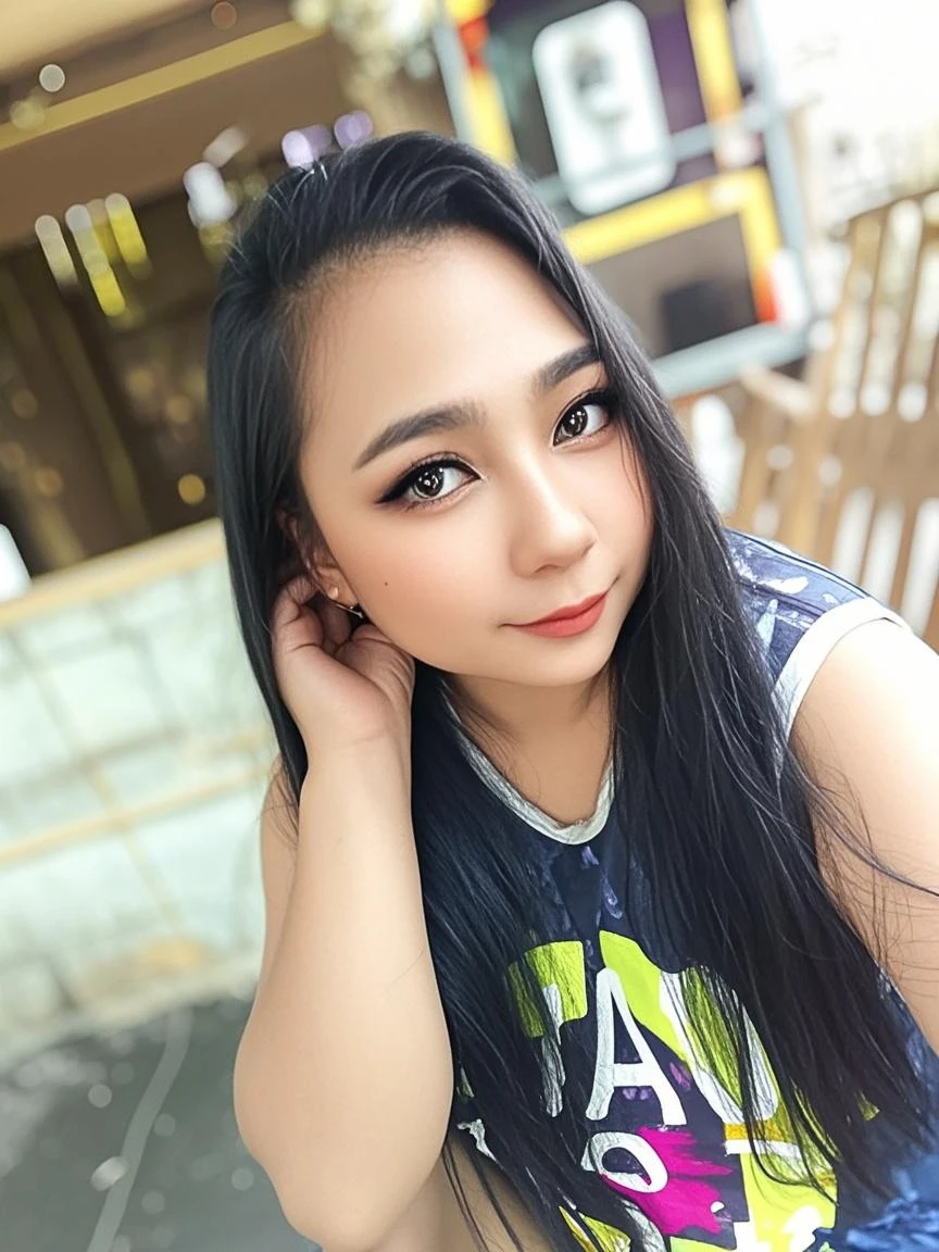 Portrait of a adult girl
