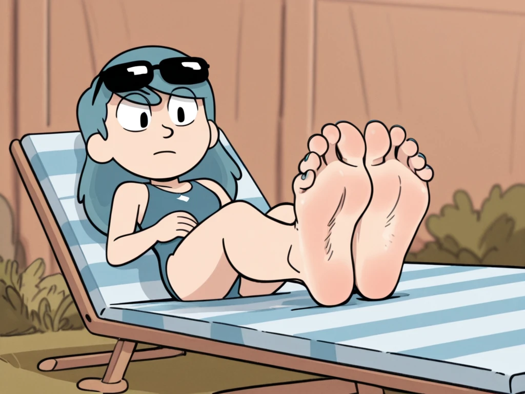 (best quality, masterpiece1.2),,1girl,smile,((())), blush, woman, sexy, detailed, extreme detail, perfect lighting, 4k,lying on beach chair,beach chair,chair, beach, black thong, wide hips, huge breasts BREAK anime style, source anime,1girl, long hair,(((quadruple amputee:1.5))),(((((legsless, armsless:1.6)))),((high angle)),parasol,biting lips,male pov,(((pov male breasts grab))),1boy,pov,cutesexyrobbuts style,white t-shirt,