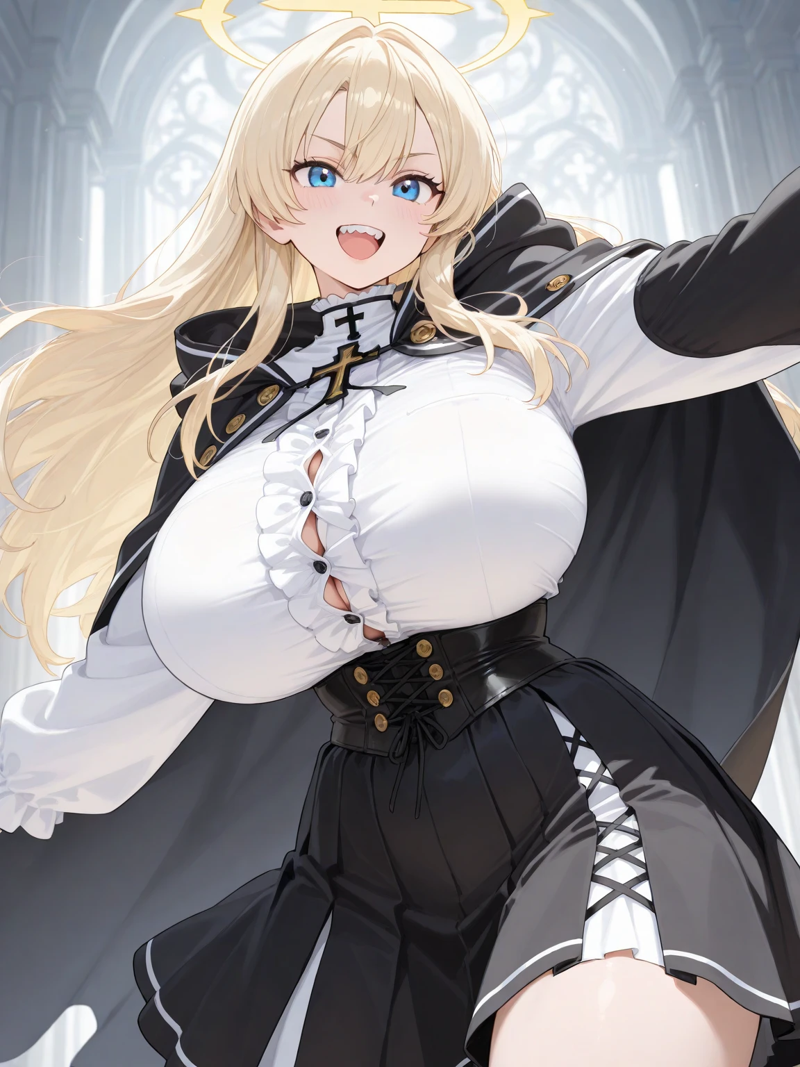 Suitable agitated lady with visible cleavage, melhor qualidade, olhos expressivos, rosto perfeito, quadris largos e cheios