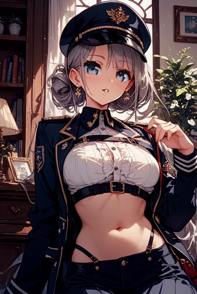 (masterpiece: 1.3), (maximum resolution: 1.2), (Ultra HDTV: 1.2), cinematic light, 8K resolution, detailed facial features , (sharp focus: 1.2), (focus on face:1.2),perfect style, beautiful face, acura, anatomically correct, Highly detailed face and skin texture, beautiful eyes,beautiful eyes, thin eyebrows, glitter eyeliner: 1 natural cheeks, Glossy skin, Fair skin: 1.2, (glossy lips: 1.4),、 (embarrassed look: 1.2),Highly detailed face and skin texture, fine eyes, double eyelid, natural cheeks, , glossy lips: 1.4,exposed cleavage、(A large amount of sperm in the chest:1.4)(A large amount of sperm on the thigh:1.2)、 blush、humiliating、impatience、It was too bad、It was scary、glare、embarrassing、please open your knees、open your legs、 white underwear、white bra、Sparkling small earrings and rosary、disheveled clothes、exposed panties、stockings汗をかいている、thin underwear、stockings、 hair length、25 years old, A neat and clean woman,1 person、 upturned chest, church、Stained glass、on the floor、blonde、black haired、silver hair、blue ash eyes、green ash eye,(monastic uniform:1.5)、disgusting face、masturbation behavior、put in、milking、lick male genitals、hold male genitals、