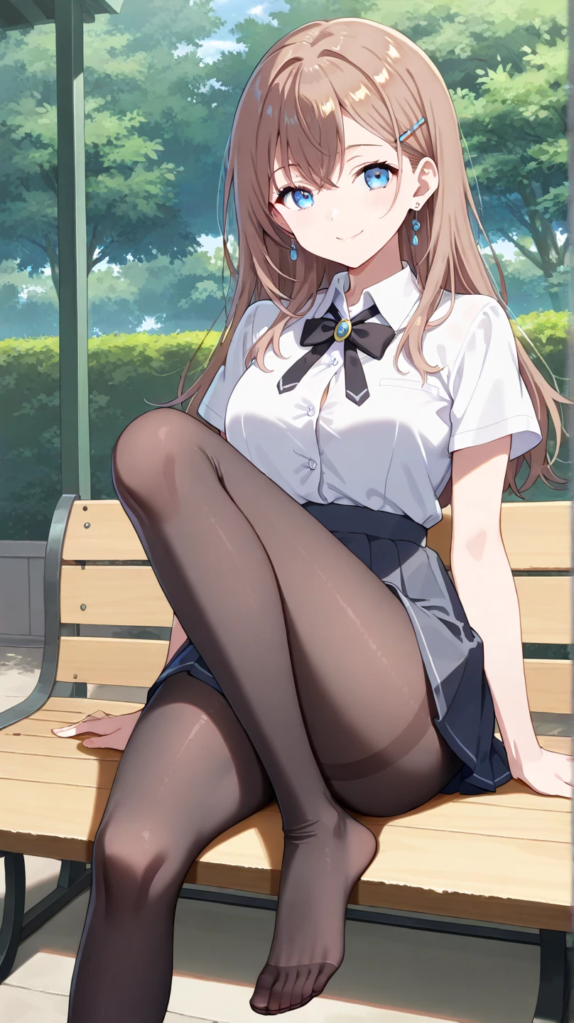 ((anime:1.25)),,((best quality)), ((highly detailed)),(((sketch))) extremely detailed face, beautiful face,((1girl)),((solo)),shiny skin,arisa ichigaya,twintails,x hair ornament,,nsfw,((school uniform:1.25)),((pleated dress:1.35)),((dress lift))((dress lift))((dress lift)),((hanging breasts:1.25))((huge breasts:1.15))((pussy:1.35)),((pussy:1.35)),((pussy:1.35)),((outdoors:1.25)),((looking at viewer))((park,bench:1.5)),((sitting:1.35)),((sit on bench:1.35)),((nose blush:1.35)),(bad mood,angry,:0.925),open mouth,(:d),(white socks),,(white socks),((knee socks:1.5))(knee socks:)(knee socks),BREAK (dark brown shoes:1.15),,((spread legs:1.55)),(arm behind back:1.15),(arm behind back:1.15),(arm behind back:1.15),(from below:),
