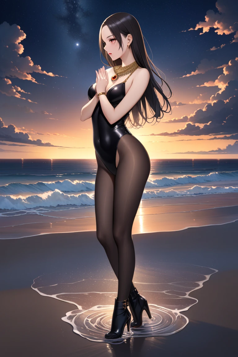 sexy ripped woman in short black bikini very transparent and black pants posing for a photo, black and yellow, wearing one piece swimsuit, yellow and black, malika favre, by Mathias Kollros, by Julia Pishtar, black bikini, modeling photography, olivia de bernardinis, by steven belledin, alina ivanchenko, warm and sunny