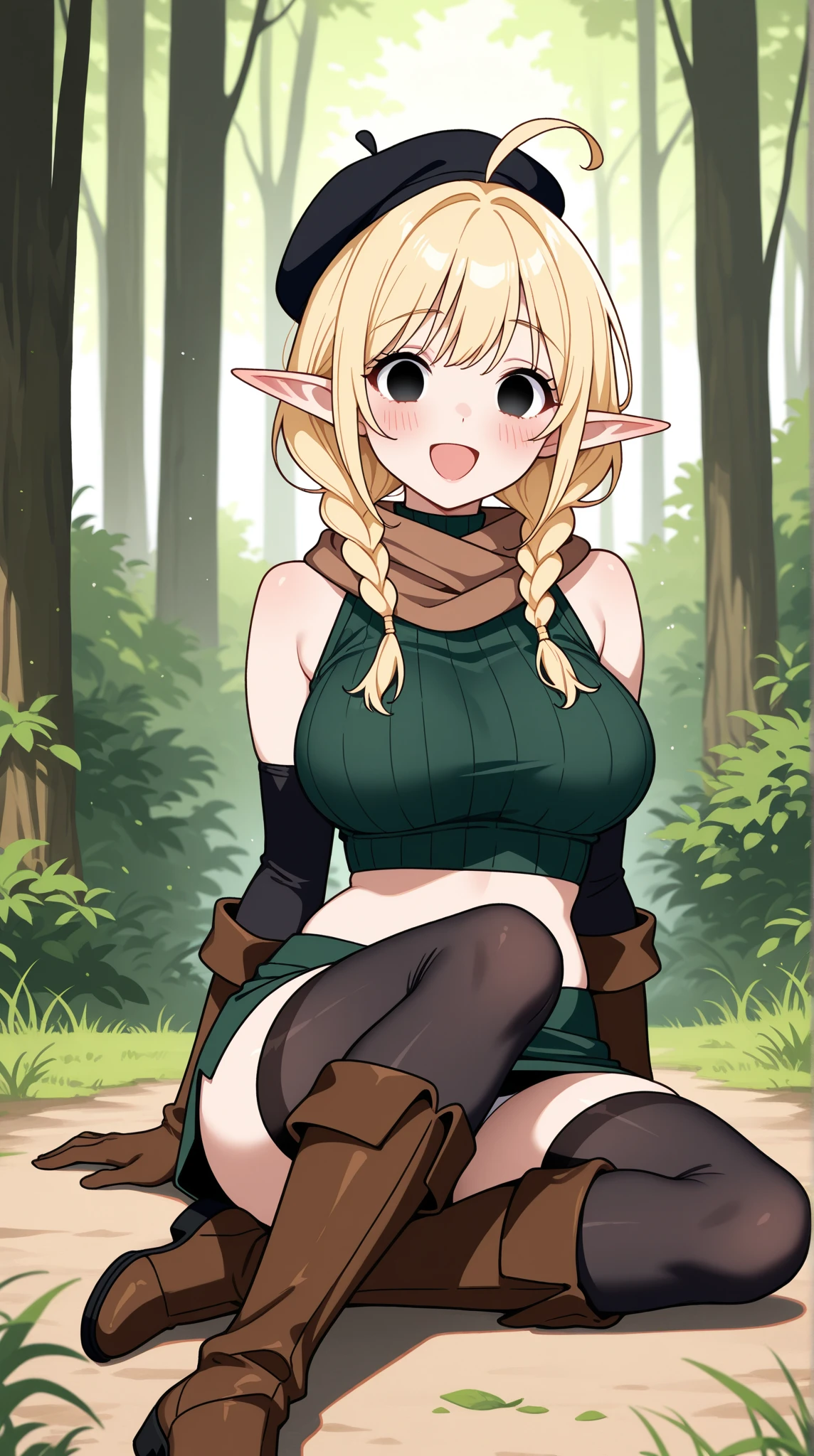 Anime. 1 girl. Elf. . Slave. Blonde. Long hair. Green eyes. Beautiful eyes. Slave collar Shackles. Dirty tunic. Torn tunic. Dirty panties. Torn panties. Urinary incontinence. I need to pee. I really desperately want to pee. She pees under herself. She pees in her panties. She peed herself. Urine drips down my thighs onto the ground. Hands on crotch. He squeezes his crotch tightly. Ultra detailed. Best quality. Detailed face. Anatomically perfect body. Standing at full height. A high resolution.