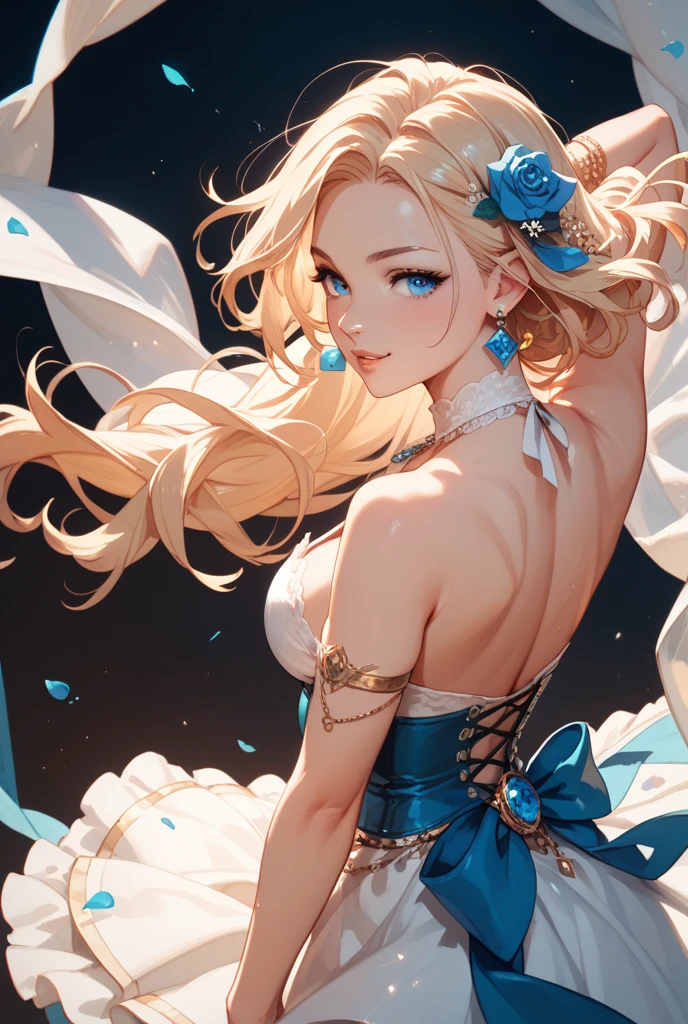 (((Masterpiece)), high quality, super detailed, blonde hair + blue clothing: 1.2, sweet and delicate girl, delicate facial features, perfect figure, no hands, half body, bubbles around, bright bright colors, pearl white background, romantic long hair, shell decoration, natural light, warm and sweet, blue eyes, flower hair decoration.)},xy pose,detailed face, detailed eyes, detailed hands, elf woman,wet, mil all over her


SeaArt Bot
Upsc