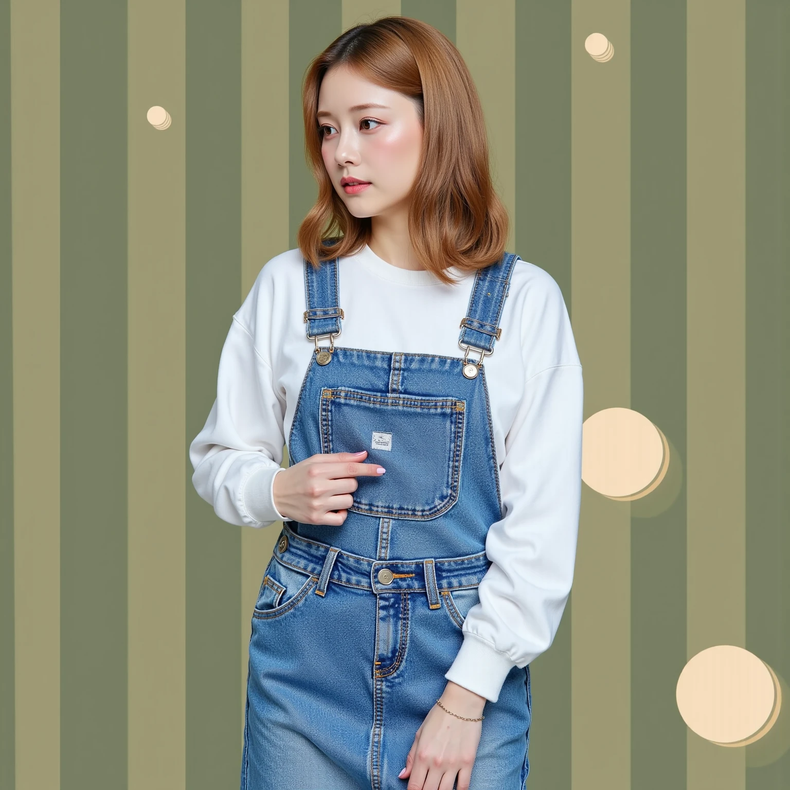 (Girl's body:Clothes that fit: detailed, Perfect Face,Big eyes、 Realistic shadows), Dark, Perfect body, Dynamic posture, Deserted urban background, (Highest quality, 超detailed, Realistic)